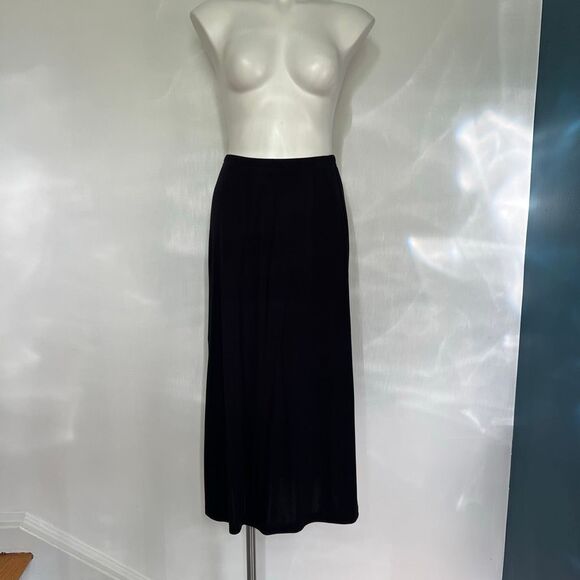 Talbots Y2K black midi skirt made in USA - Picture 1 of 4